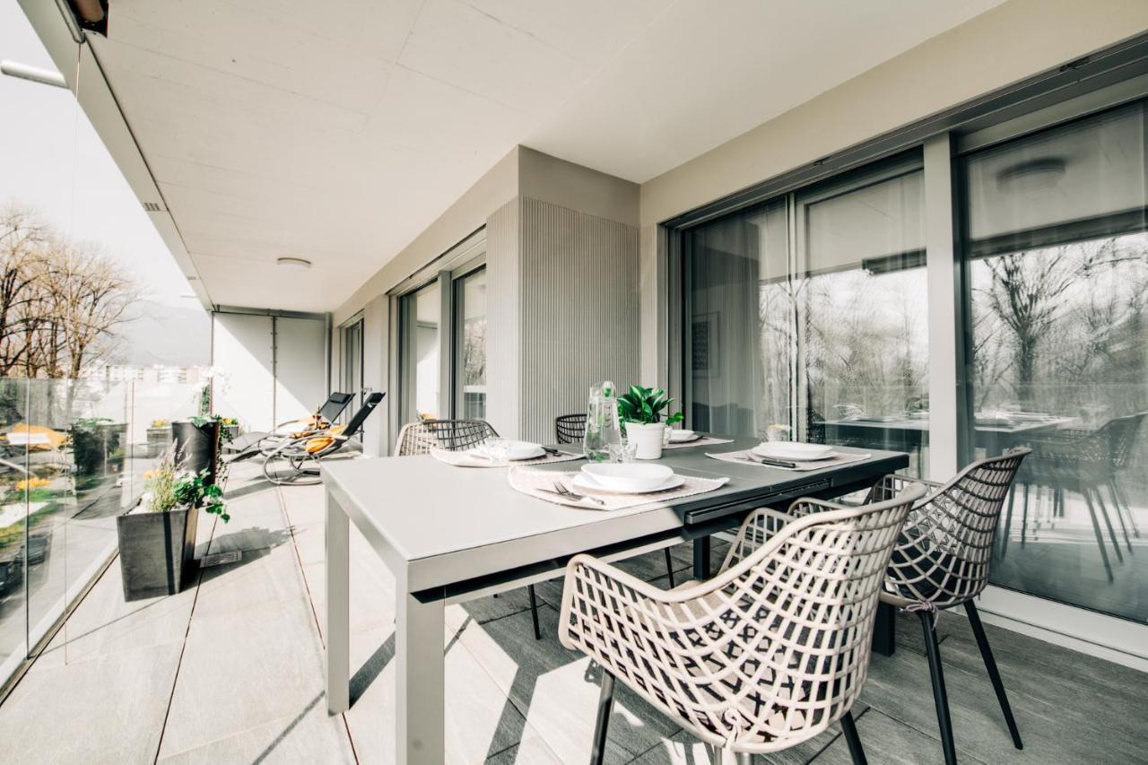 Linda Terrace By Quokka 360 - Modern One-Bedroom Flat With Sun Terrace Locarno Ngoại thất bức ảnh
