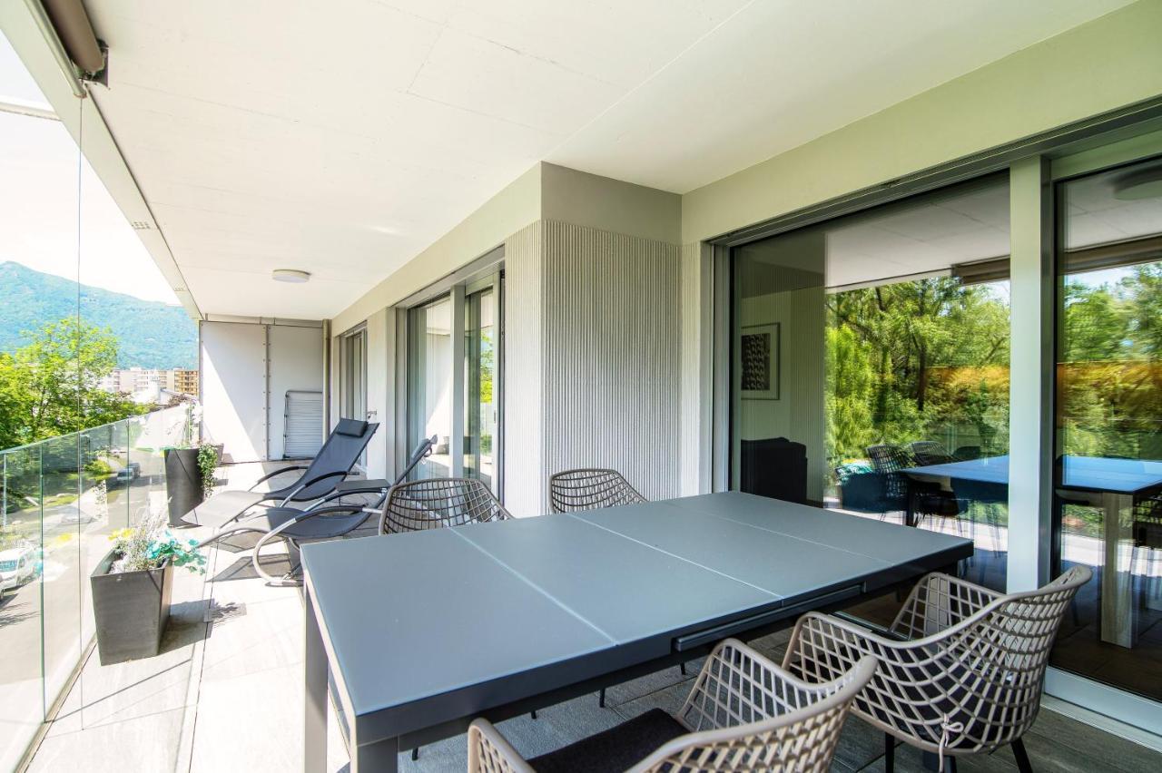 Linda Terrace By Quokka 360 - Modern One-Bedroom Flat With Sun Terrace Locarno Ngoại thất bức ảnh