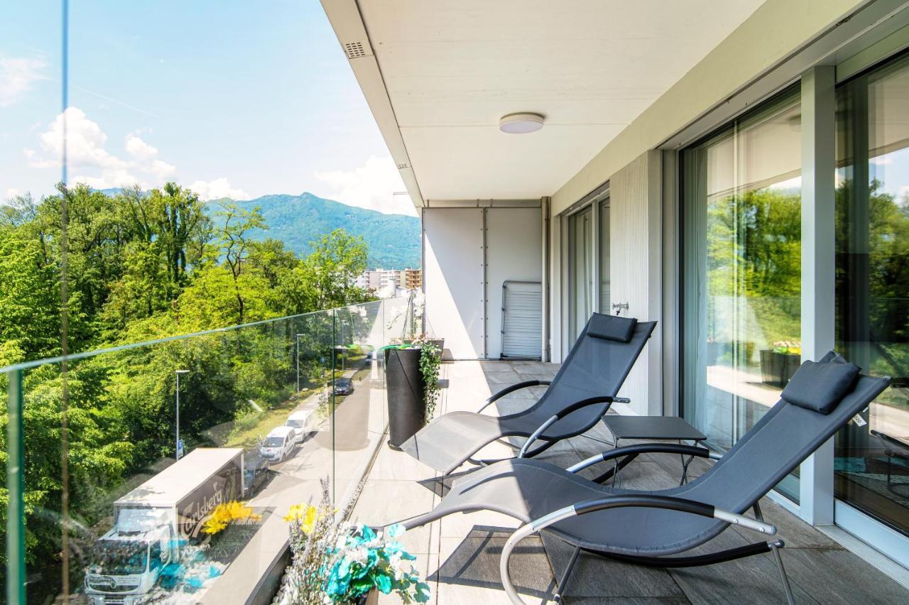 Linda Terrace By Quokka 360 - Modern One-Bedroom Flat With Sun Terrace Locarno Ngoại thất bức ảnh
