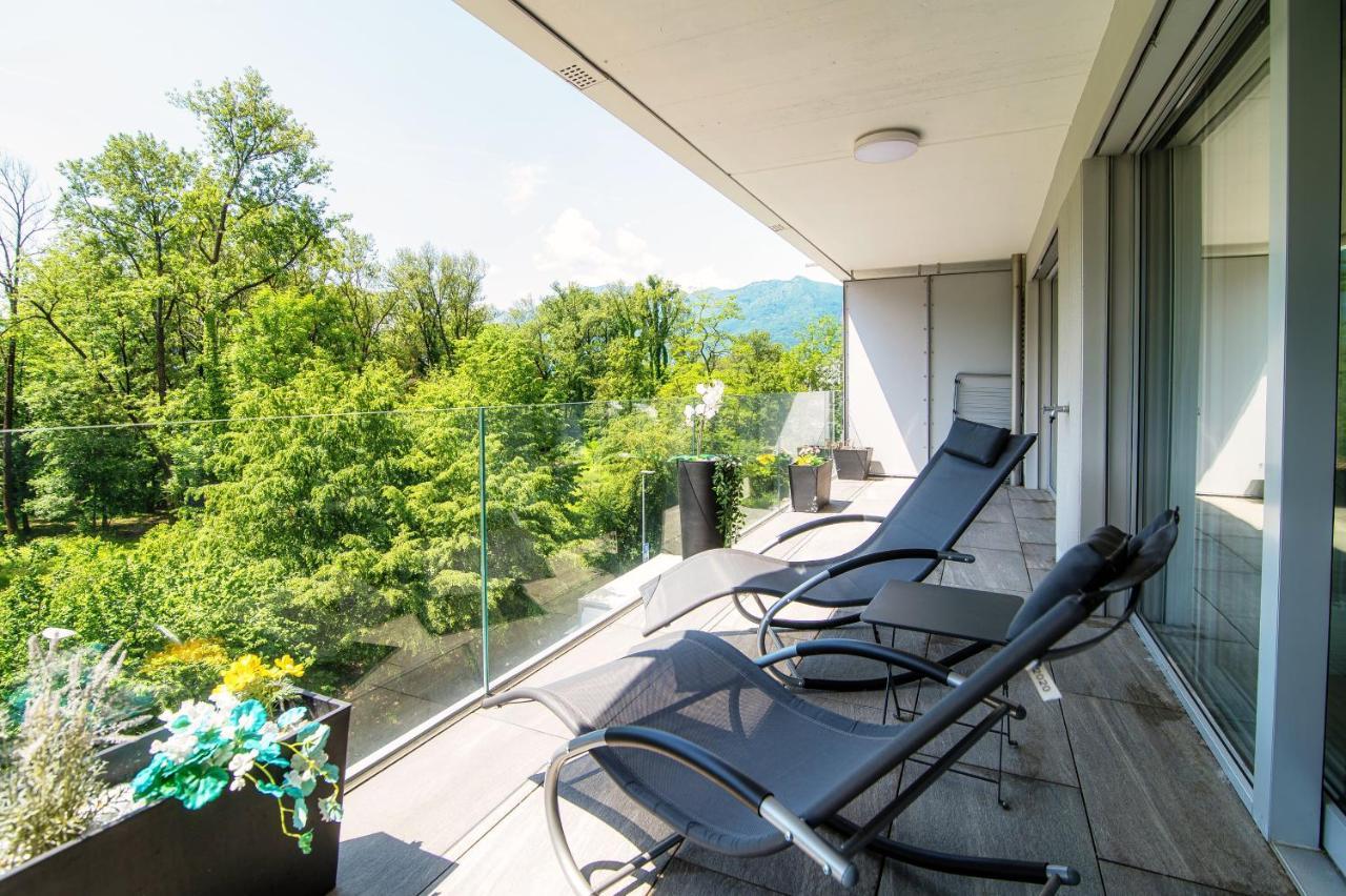 Linda Terrace By Quokka 360 - Modern One-Bedroom Flat With Sun Terrace Locarno Ngoại thất bức ảnh
