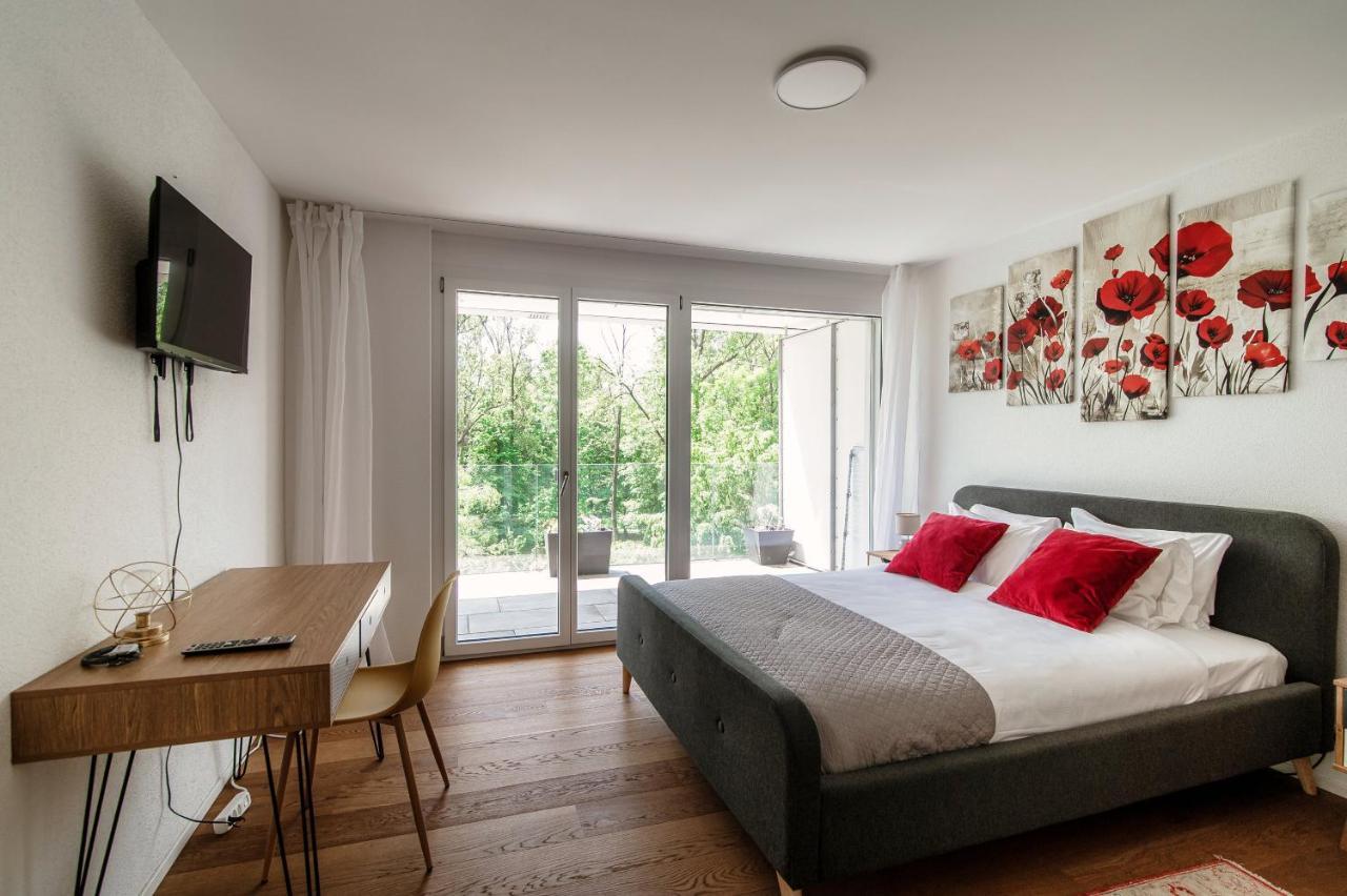 Linda Terrace By Quokka 360 - Modern One-Bedroom Flat With Sun Terrace Locarno Ngoại thất bức ảnh